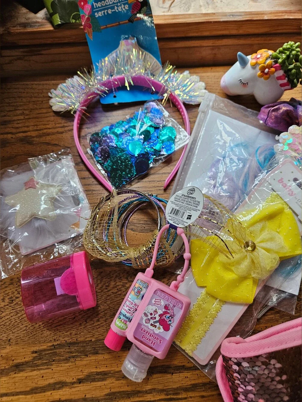 Unicorn Lot- Hair Accessories And Little Girl Stuff-